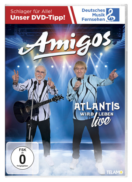Amigos - Atlantis wird leben (Live Edition) + GRATIS Schreibset