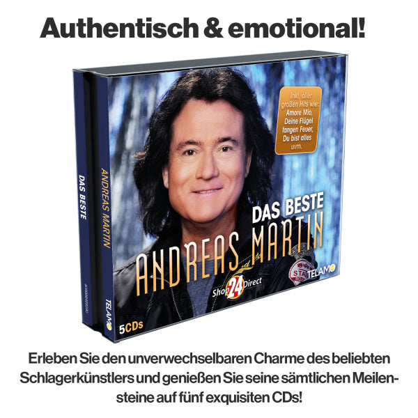 Andreas Martin - Das Beste + GRATIS Fan-Tasse