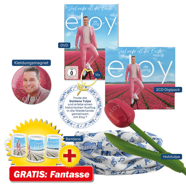 Eloy de Jong - Viel mehr als das Beste Fanbox + GRATIS Fan-Tasse