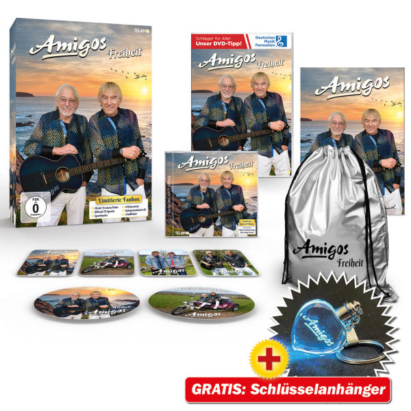 Amigos Freiheit Fanbox LIMITIERT + GRATIS Schlüsselanhänger