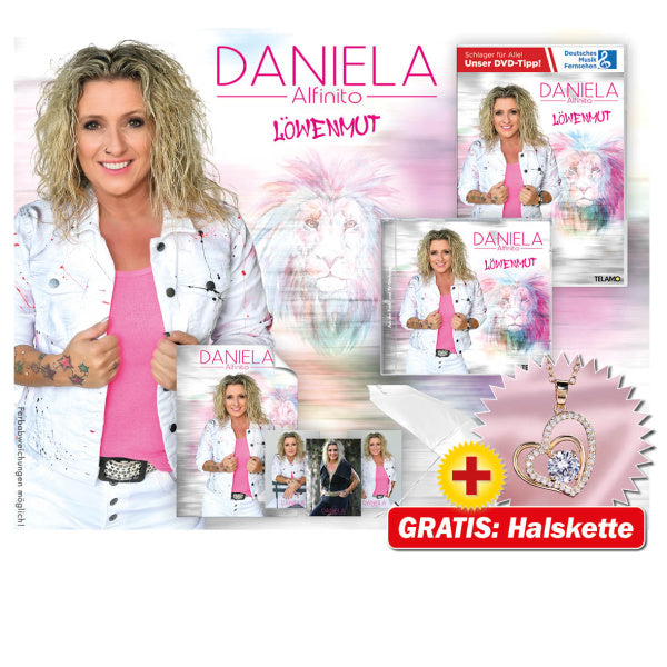 Daniela Alfinito Löwenmut Fanbox + GRATIS Halskette