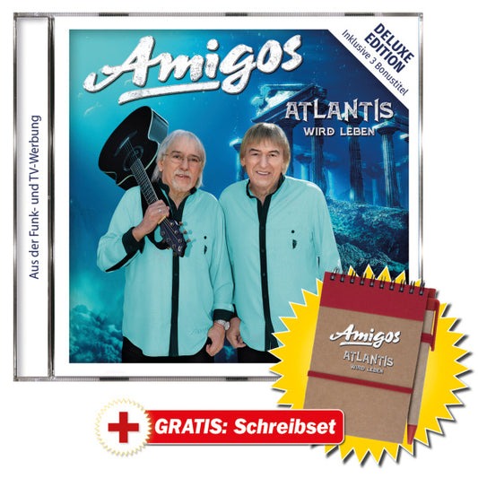 Amigos - Atlantis wird leben (Deluxe Edition) + GRATIS Schreibset