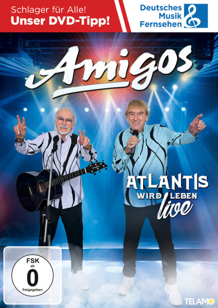 Amigos - Atlantis wird leben (Live Edition) + GRATIS Schreibset