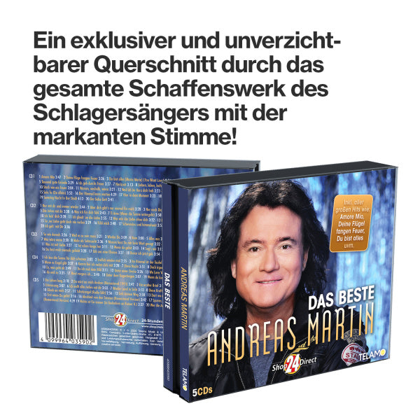 Andreas Martin - Das Beste + GRATIS Fan-Tasse