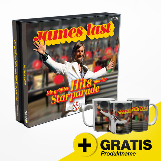 James Last - Die größten Hits aus der Starparade + GRATIS Fan-Tasse