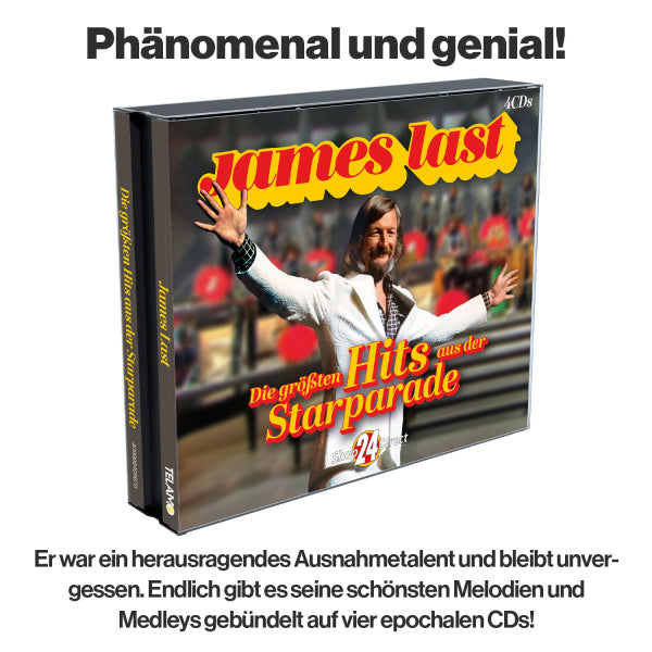 James Last - Die größten Hits aus der Starparade + GRATIS Fan-Tasse