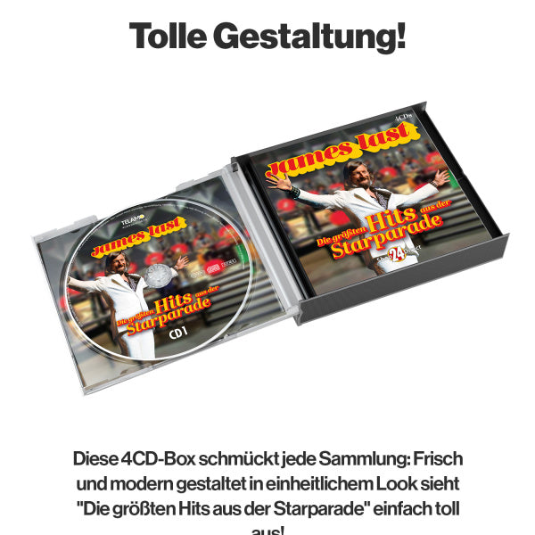 James Last - Die größten Hits aus der Starparade + GRATIS Fan-Tasse
