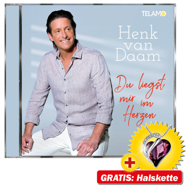 Henk van Daam -  Du liegst mir im Herzen + GRATIS Halskette
