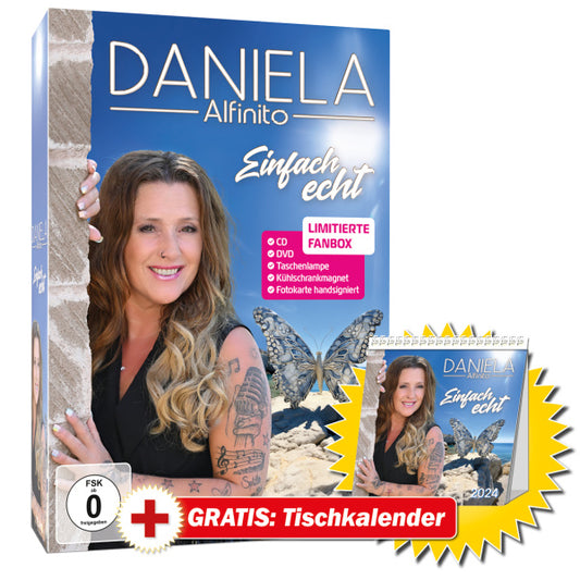 Daniela Alfinito - Einfach echt Fanbox + GRATIS Tischkalender