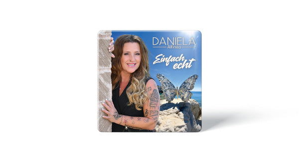 Daniela Alfinito - Einfach echt Fan-Set T-Shirt + CD + GRATIS Tischkalender
