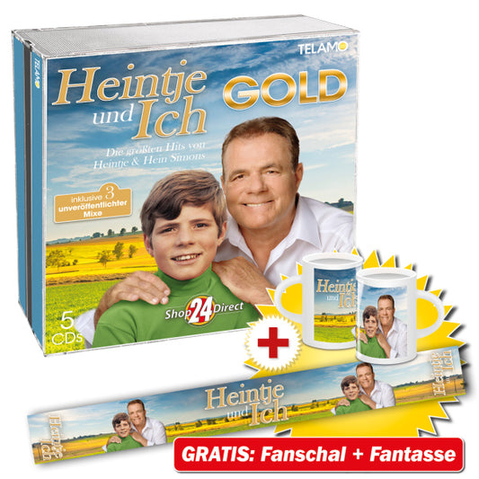 Heintje und Ich GOLD + GRATIS Fanschal & Fantasse