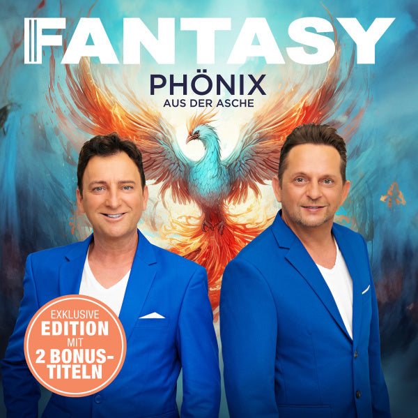 Fantasy - Phönix aus der Asche Fan-Set Tasse + CD + GRATIS Frühstücksbrettchen