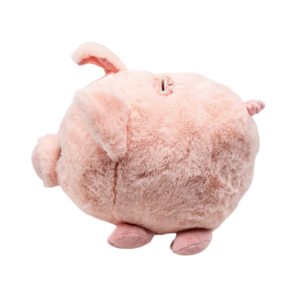Piggy, das flauschige grunzende Sparschwein
