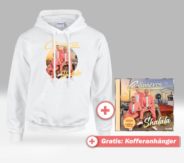 Calimeros - Shalala Fan-Set Kapuzenpulli + CD + GRATIS Kofferanhänger