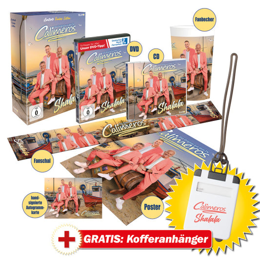 Calimeros - Shalala Fanbox + GRATIS Kofferanhänger
