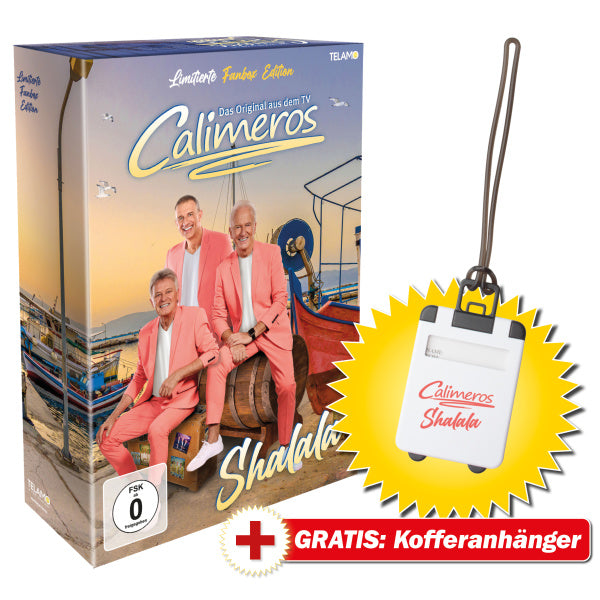 Calimeros - Shalala Fanbox + GRATIS Kofferanhänger