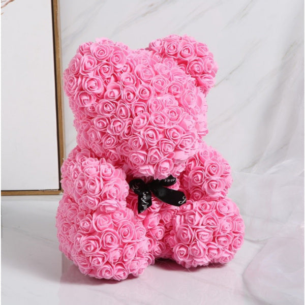 Teddybär aus Rosen