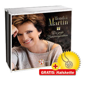 Monika Martin Die große Geburtstagsedition + GRATIS Halskette
