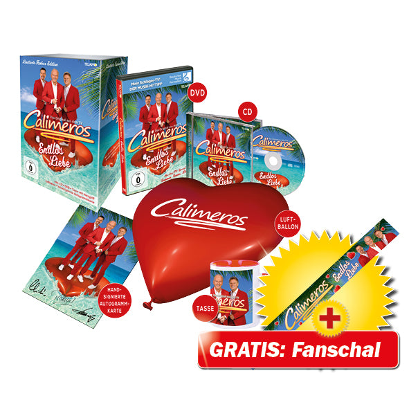 Calimeros Endlos Liebe Fanbox + GRATIS Fanschal