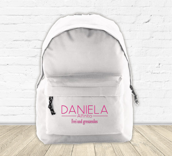 Fan-Rucksack Daniela Alfinito "Frei und grenzenlos"