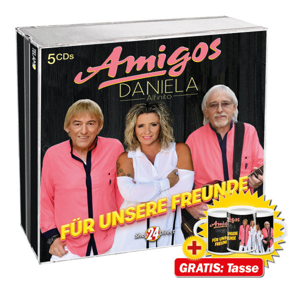 Amigos & Daniela Alfinito Für unsere Freunde + GRATIS Tasse