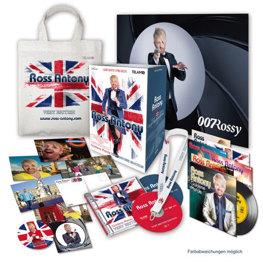Ross Antony Goldene Pferde Fanbox - Very British Edition