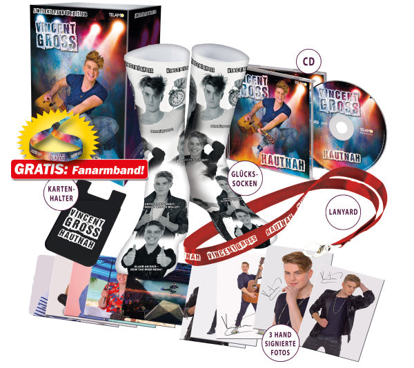 Vincent Gross Hautnah Fanbox + GRATIS Armband