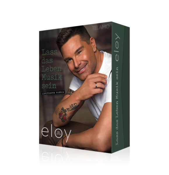 Eloy de Jong Lass das Leben Musik sein Fanbox + GRATIS Kette