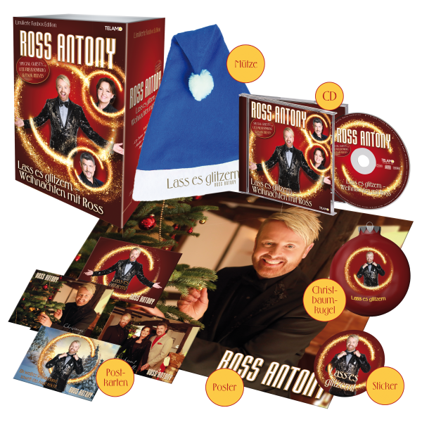 Ross Antony Lass es glitzern - Weihnachten mit Ross Fanbox