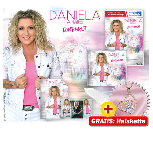 Daniela Alfinito Löwenmut Fanbox + GRATIS Halskette