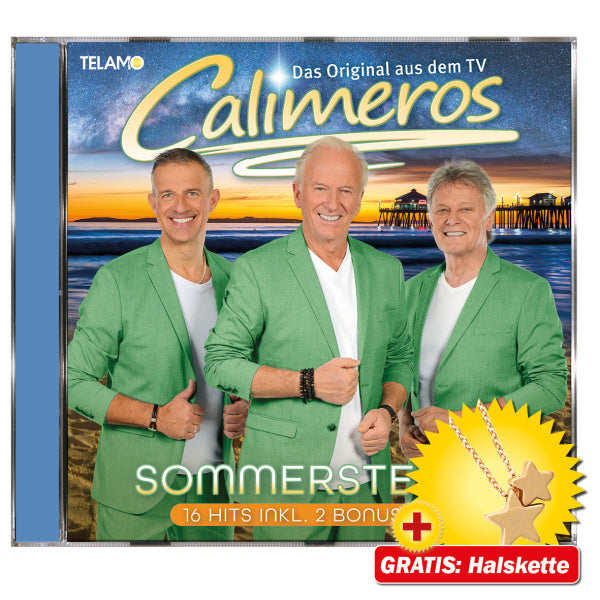 Calimeros Sommersterne EXKLUSIV mit 2 Bonustiteln + GRATIS Kette