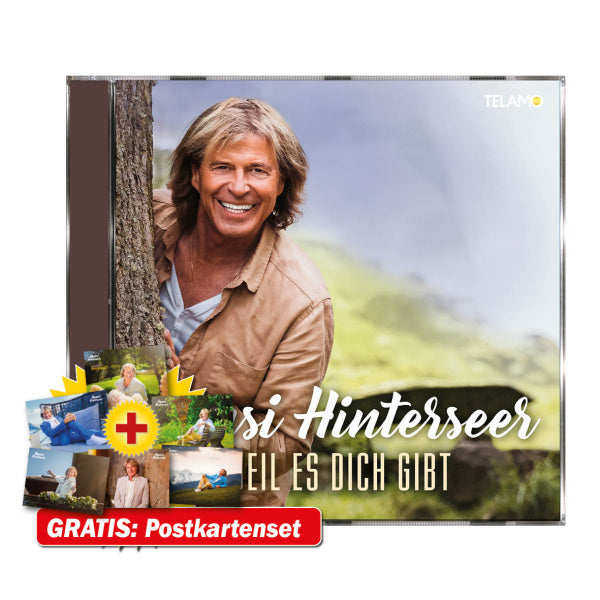 Hansi Hinterseer Weil es dich gibt + GRATIS Postkartenset
